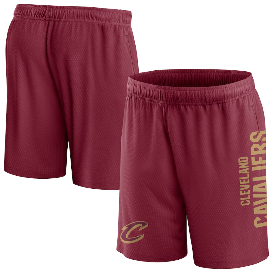2024 Men NBA Cleveland Cavaliers red style #2 shorts->cleveland cavaliers->NBA Jersey